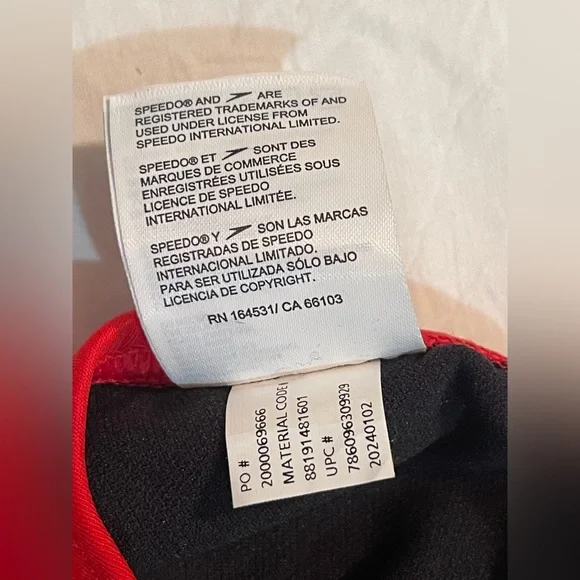 NWT Speedo Women’s ProLT Super Proback Solid One Piece Swimsuit Red Size 8/34 - Picture 5 of 5